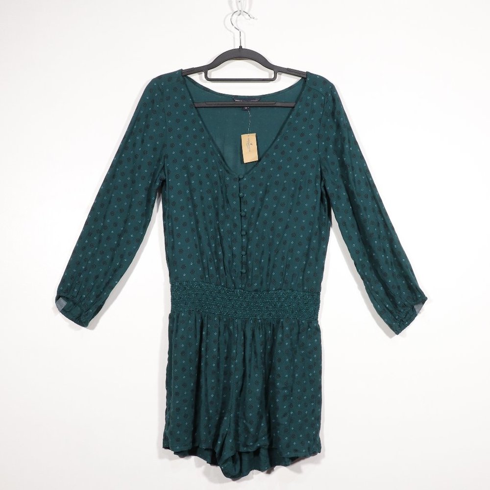 NWT American Eagle Teal Romper US Size Small